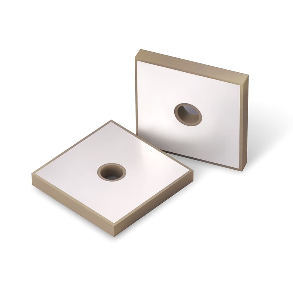 15×15×1 P82 سوراخ مرکزی Ø5 صفحه برشی